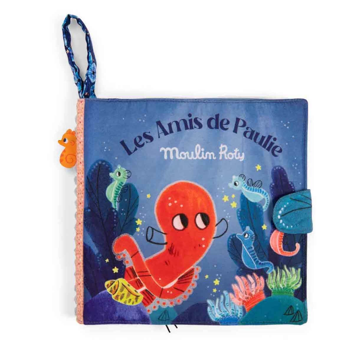 Livre en tissu LES AVENTURES DE PAULIE Moulin Roty