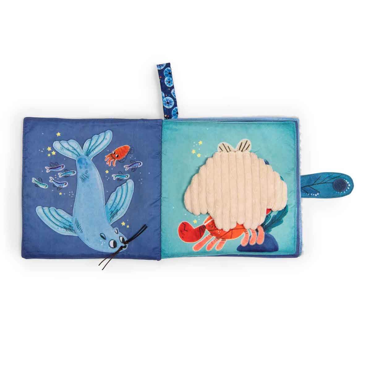 Livre en tissu LES AVENTURES DE PAULIE Moulin Roty