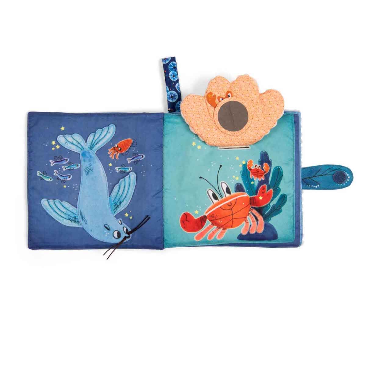 Livre en tissu LES AVENTURES DE PAULIE Moulin Roty