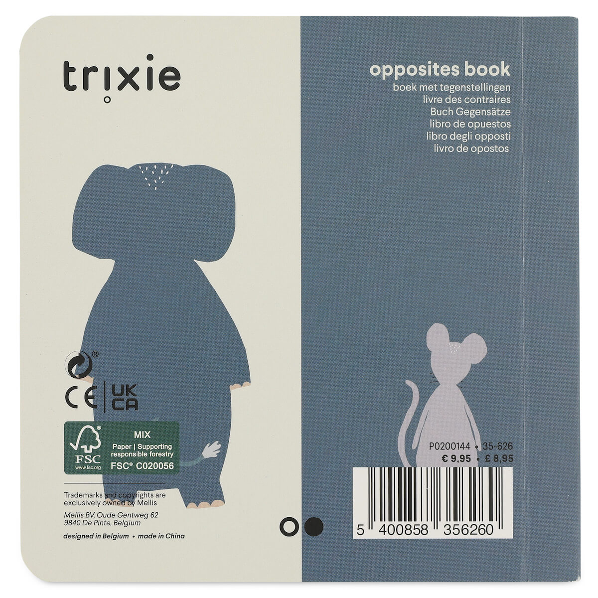 Livre OPPOSITES Trixie