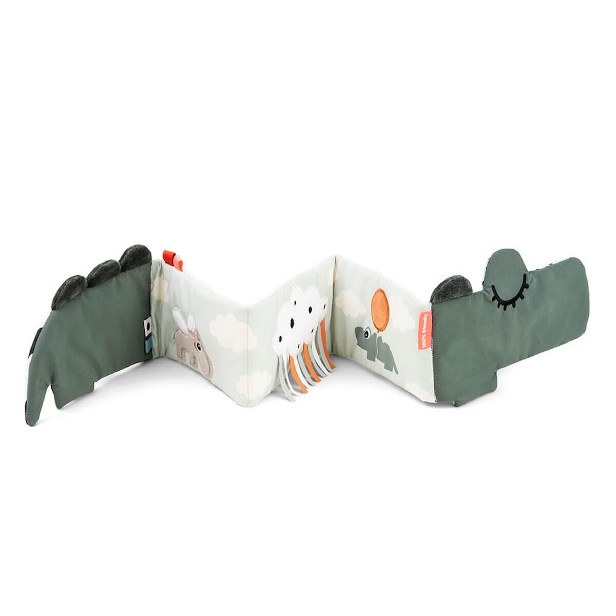 Livre pliable CROCO Done by Deer vert