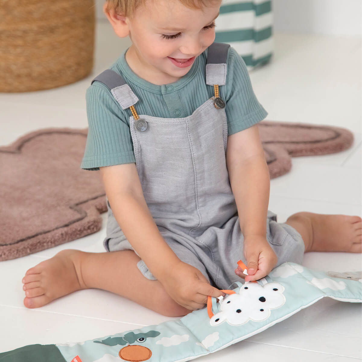 Livre pliable CROCO Done by Deer vert