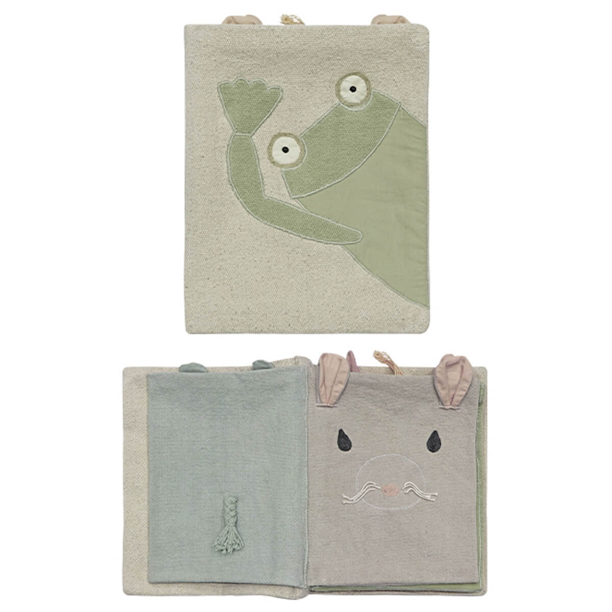 Livre sensoriel ANIMAL CREW 22x28cm Lorena Canals