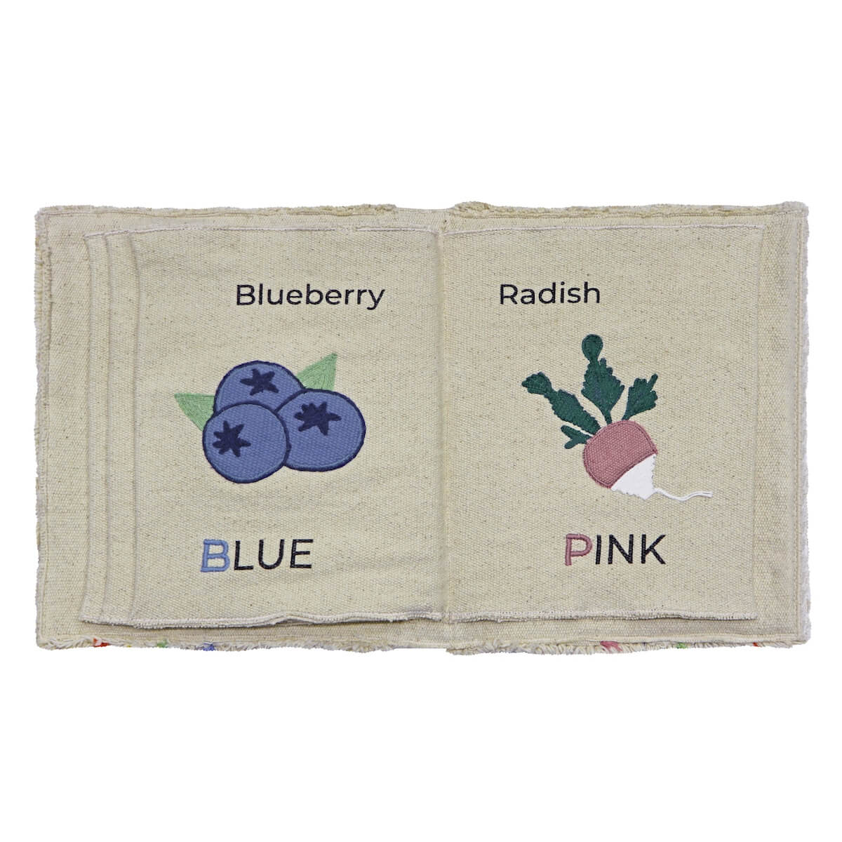 Livre sensoriel MY FIRST COLOR BOOK 22x28cm Lorena Canals