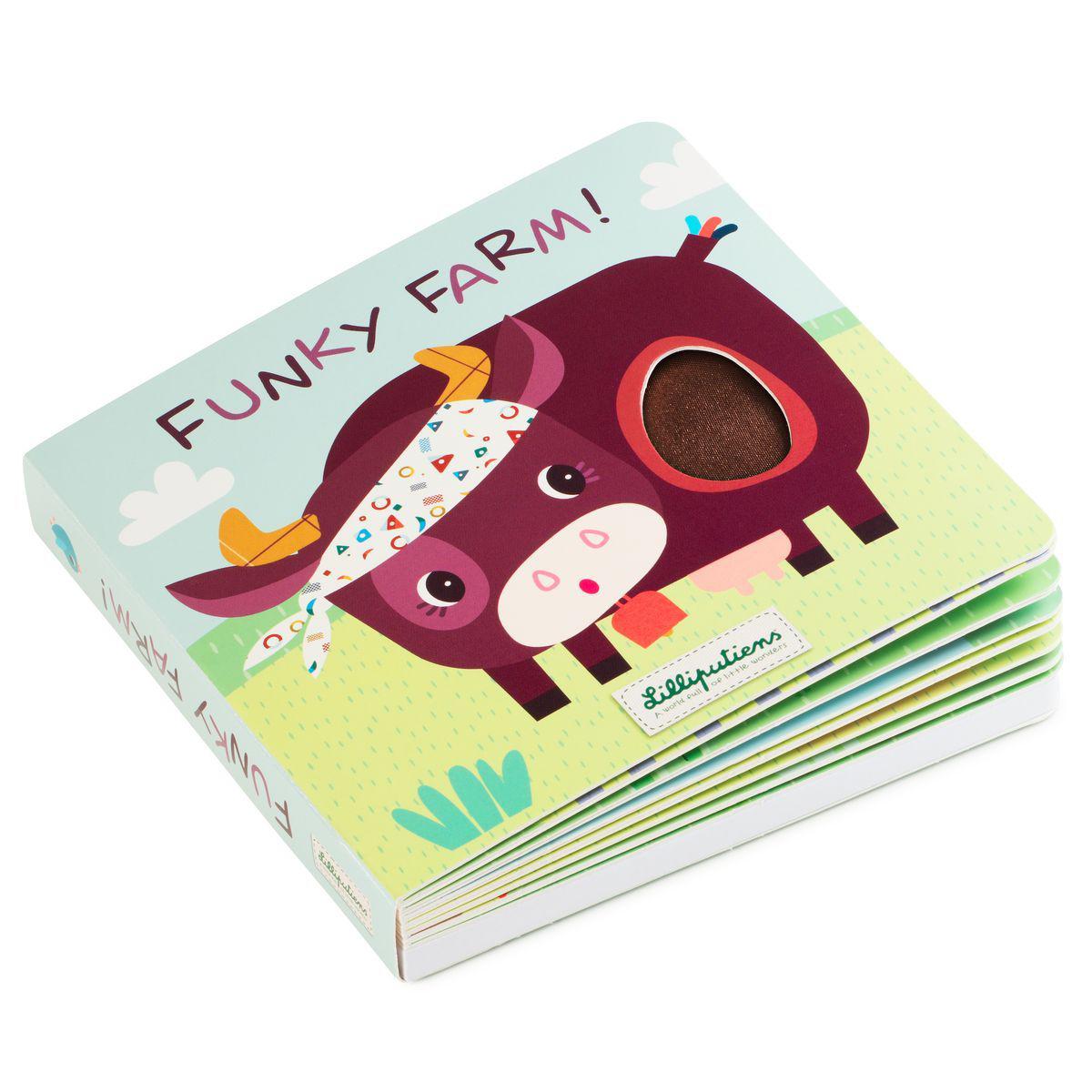 Livre tactile-sonore FUNKY FARM Lilliputiens