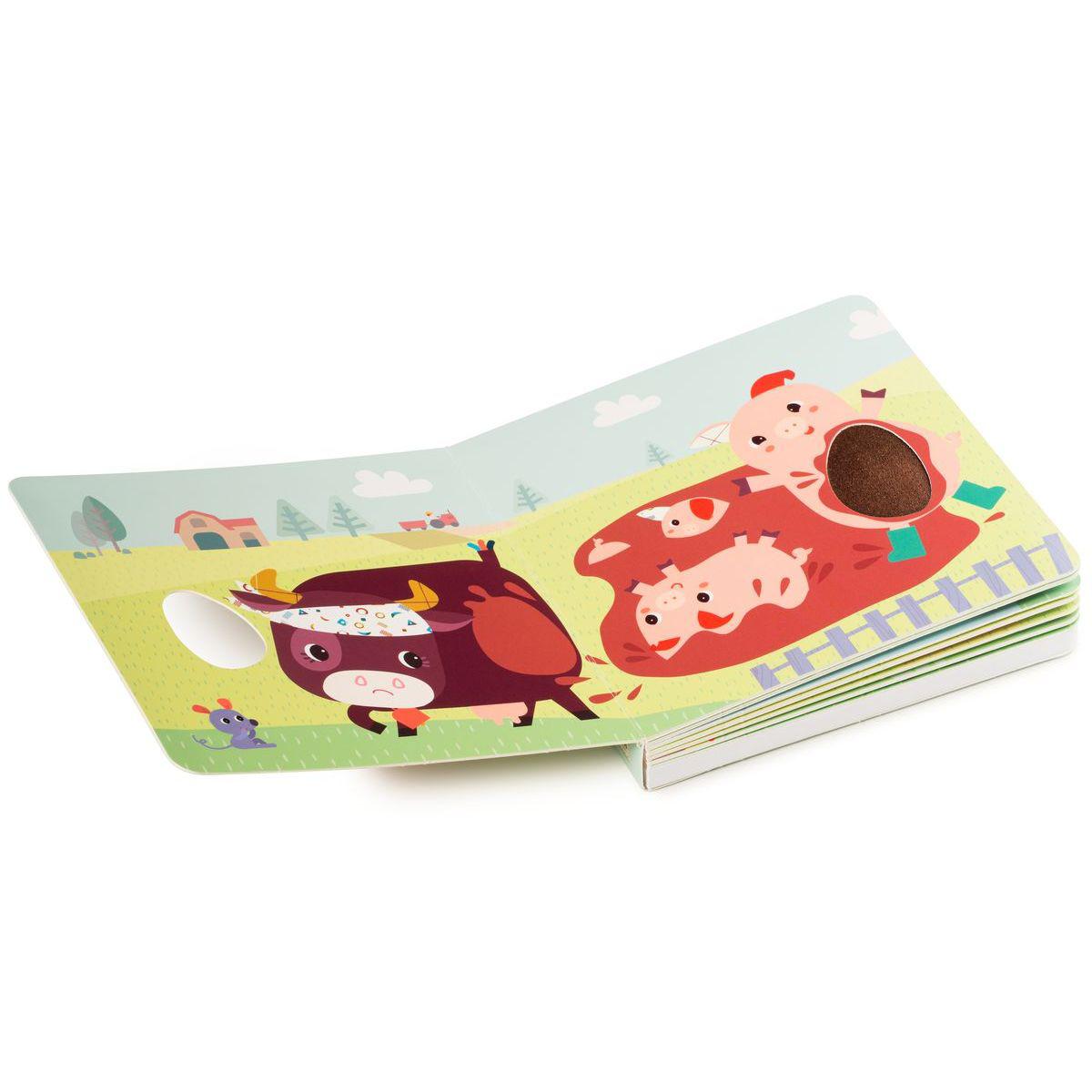 Livre tactile-sonore FUNKY FARM Lilliputiens