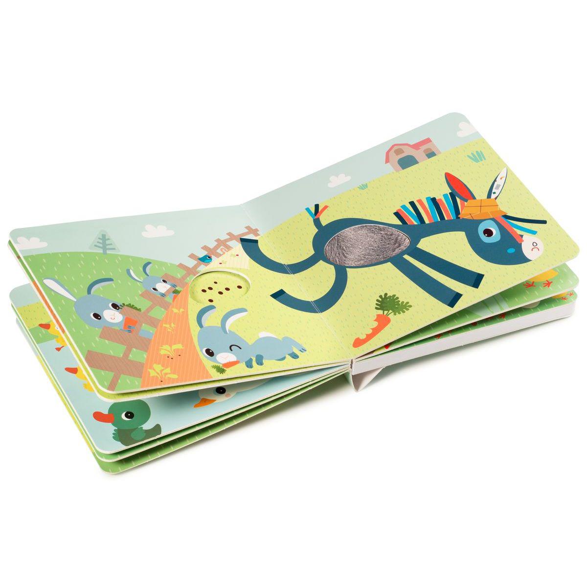 Livre tactile-sonore FUNKY FARM Lilliputiens