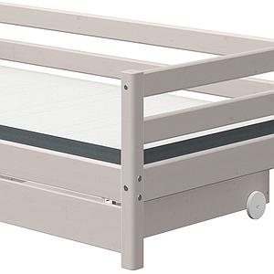 Lot 2 tiroirs lit 90x190cm CLASSIC Flexa grey washed 