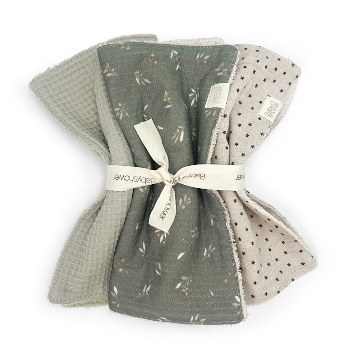 Lot 3 serviettes Babyshower misty woods