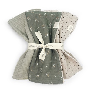 Lot 3 serviettes Babyshower misty woods