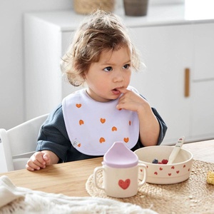 Lot de 4 cuillères HAPPY RASCALS Laessig Heart lavender