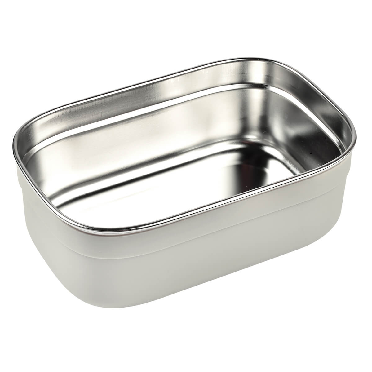 Lunch box inox Beaba gris rosa