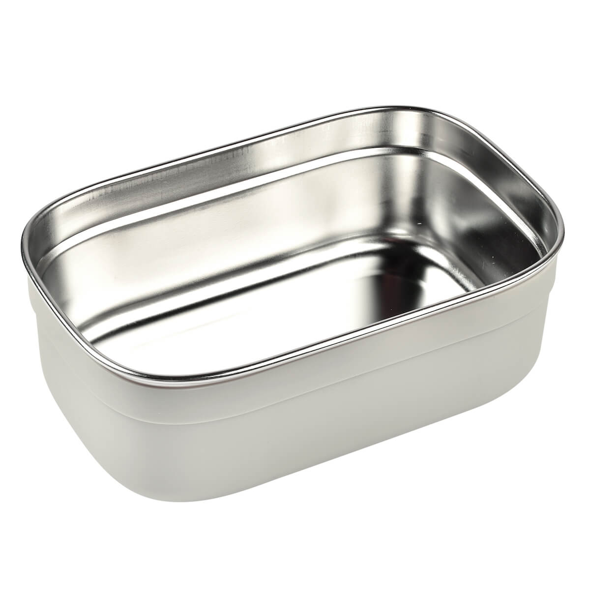 Lunch box inox Beaba gris verde