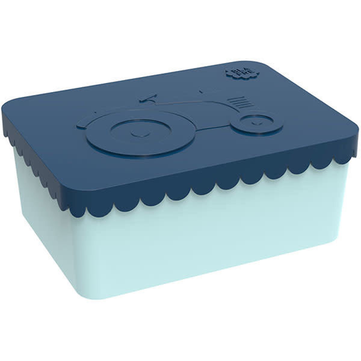 Lunchbox 1 compartiment Blafre Tracteur Bleu Marin