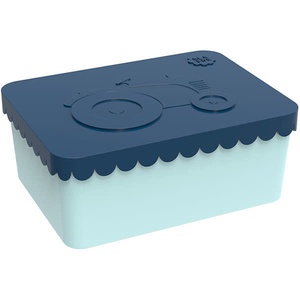 Lunchbox 1 compartiment Blafre Tracteur Bleu Marin