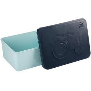 Lunchbox 1 compartiment Blafre Tracteur Bleu Marin