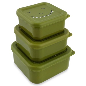 Lunchbox 3p MR. DINO Trixie green