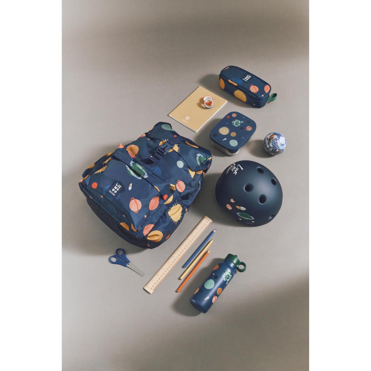 Lunchbox ARTHUR printed Liewood Universe classic navy