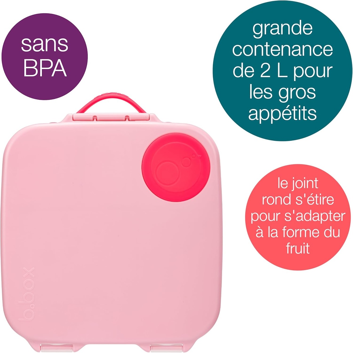 Lunchbox boîte à déjeuner Flamingo Fizz b.box