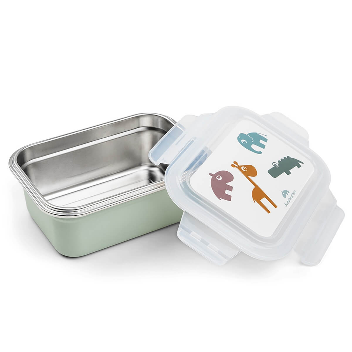 Lunchbox DEER FRIENDS Done by Deer Green
