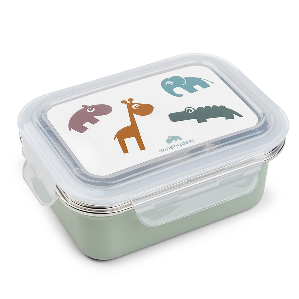 Lunchbox DEER FRIENDS Done by Deer Green