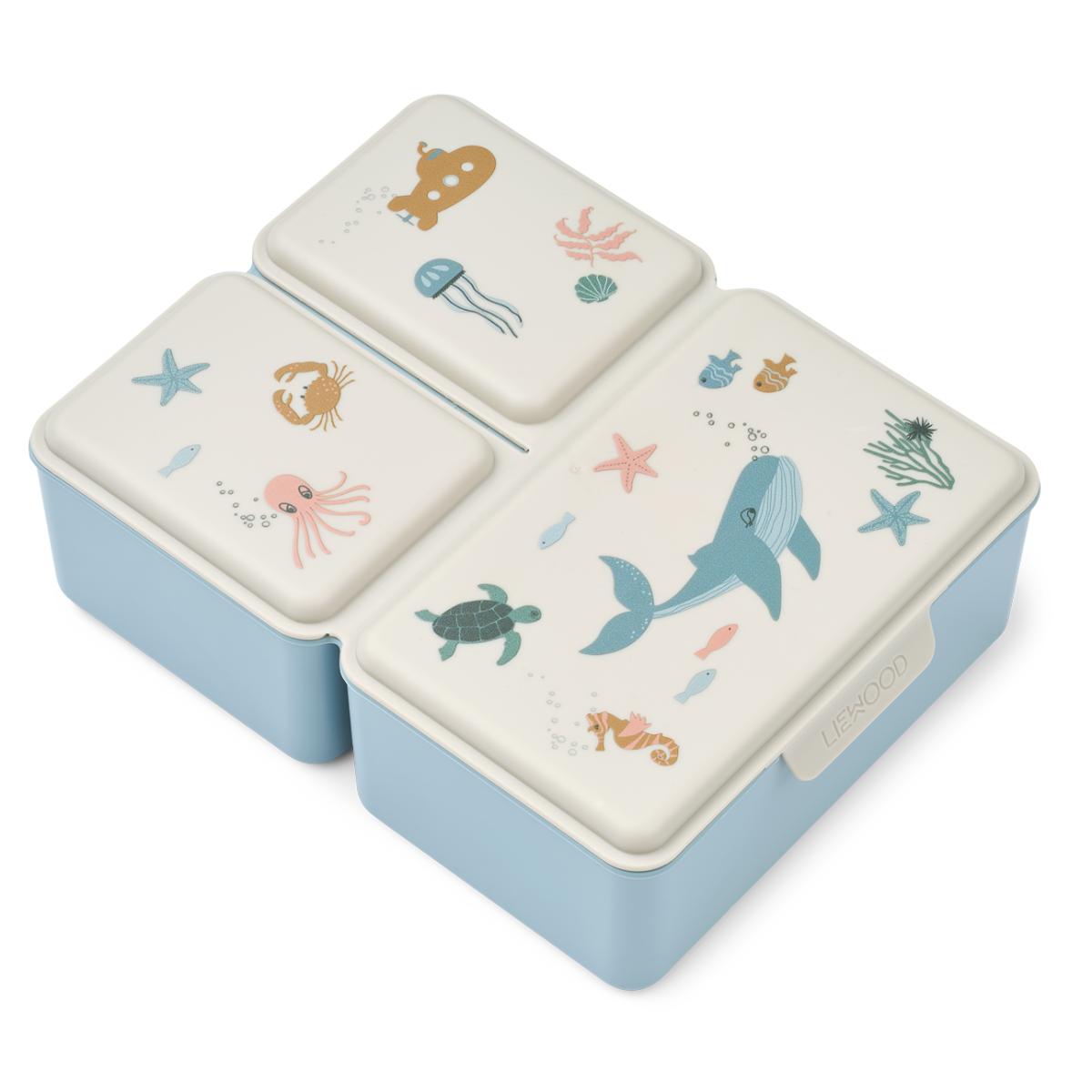 Lunchbox DRISS Liewood Sea creature Sandy