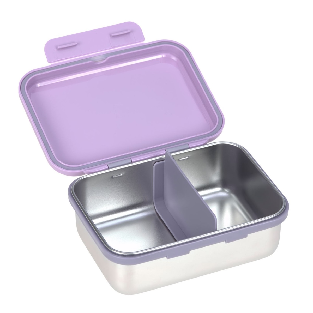 Lunchbox Little Gang Heart Laessig lilac