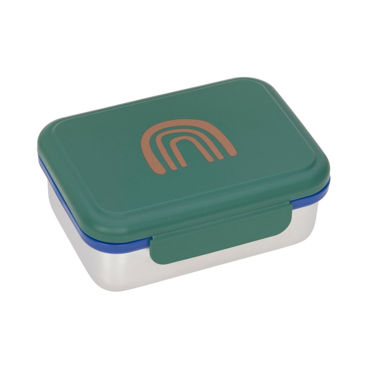 Lunchbox Little Gang Rainbow Laessig green