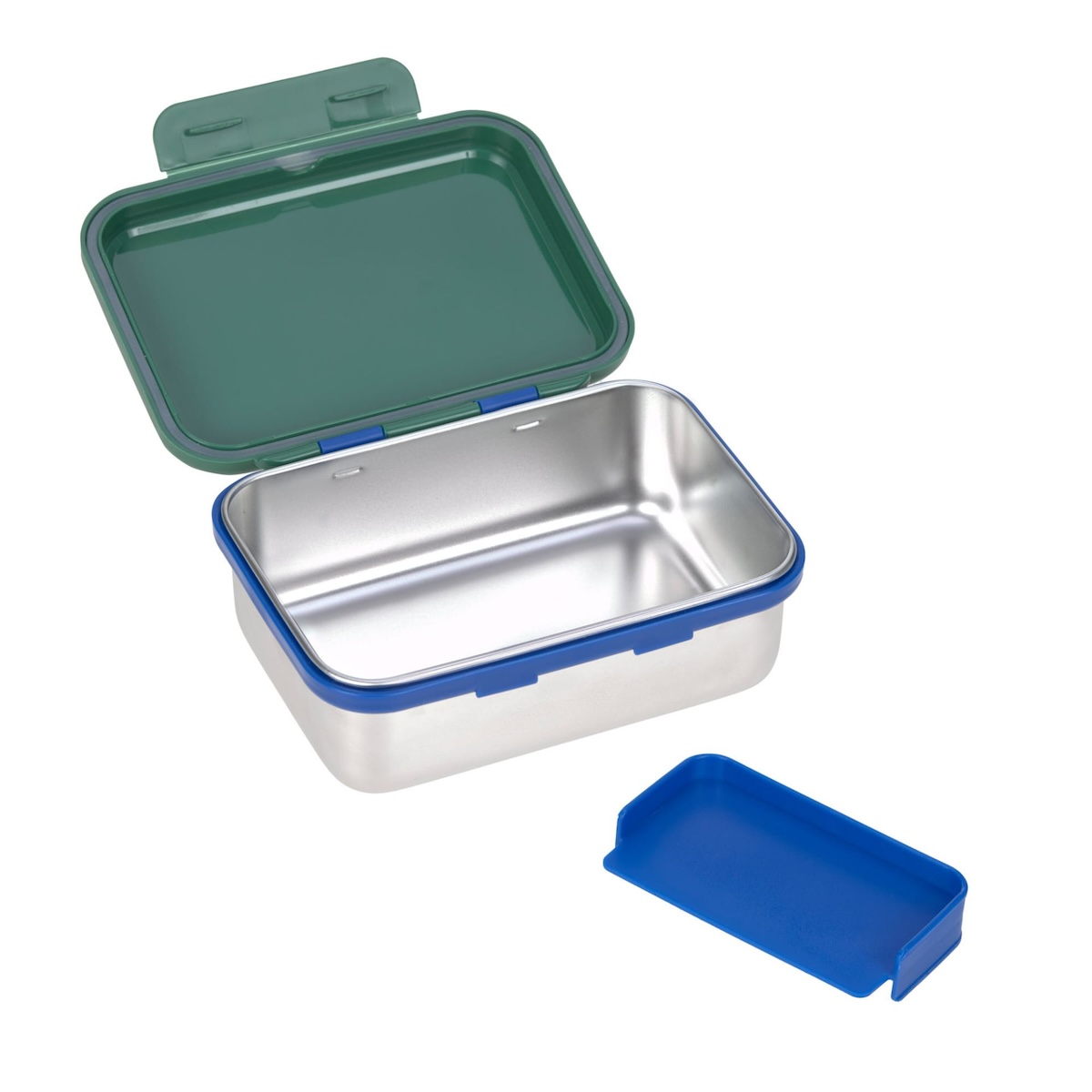 Lunchbox Little Gang Rainbow Laessig green