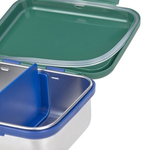 Lunchbox Little Gang Rainbow Laessig green