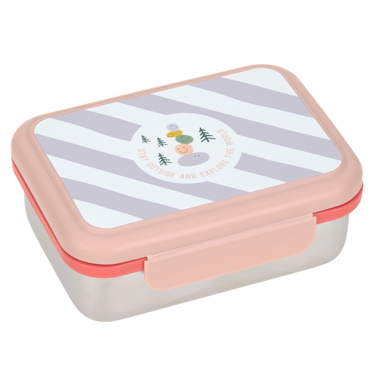 Lunchbox SUNNY EXPLORER Laessig rose pink