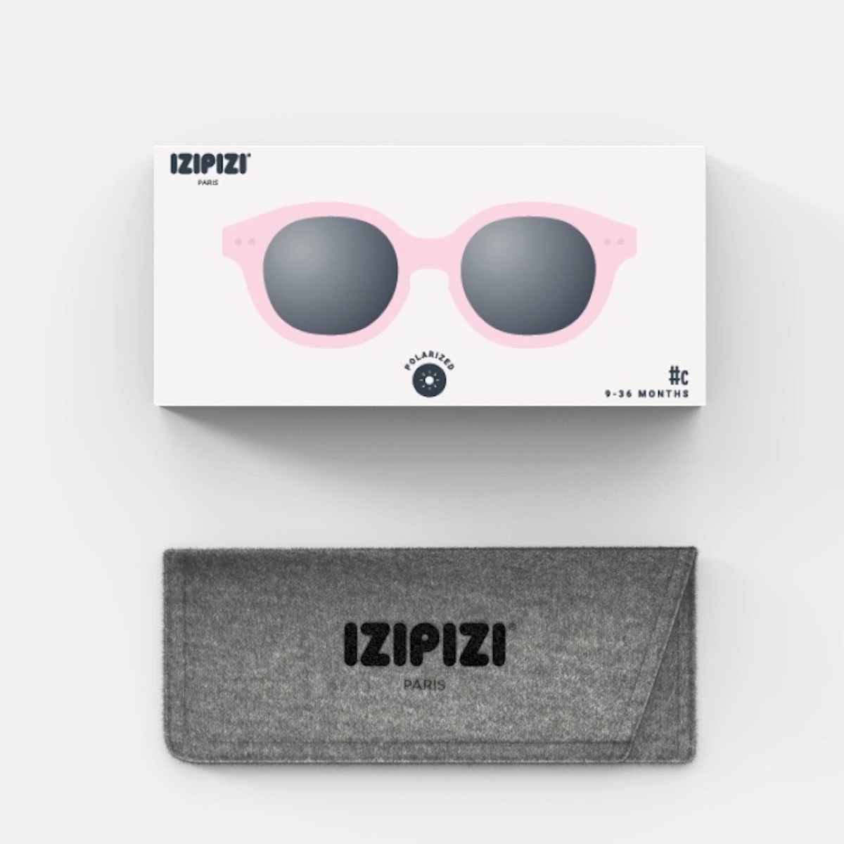 Lunette solaire 9-36M PASTEL C Izipizi Pink