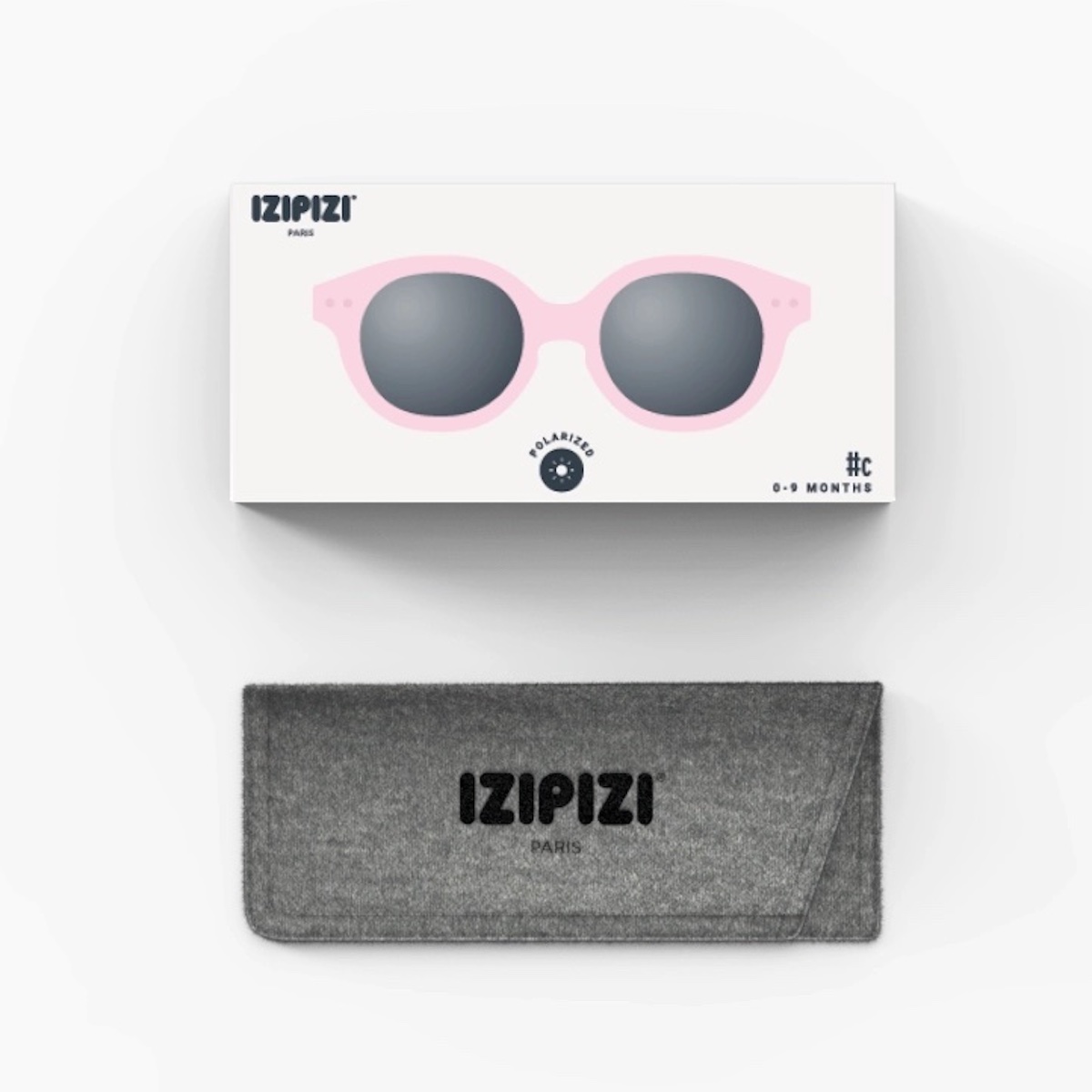 Lunette solaire BABY c Izipizi Pastel Pink