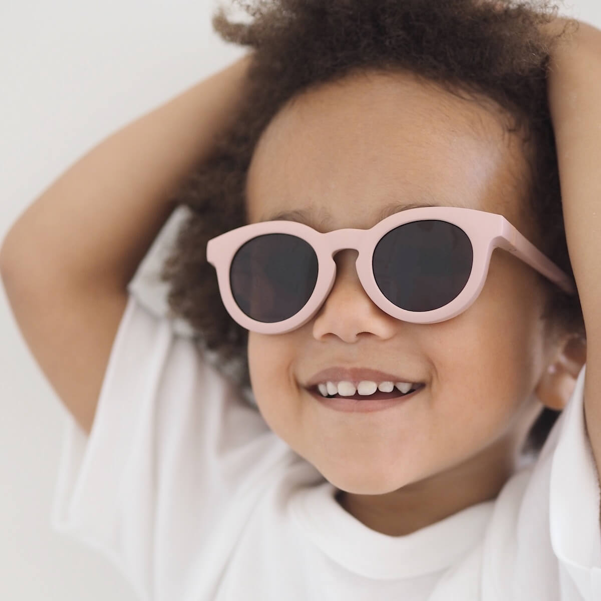 Lunette solaire-branches 2-4A Beaba Happy-dusty rose