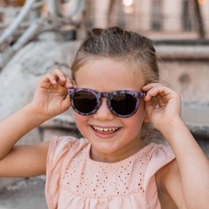 Lunette solaire-branches 4-6A Beaba Sunshine-pink tortoise