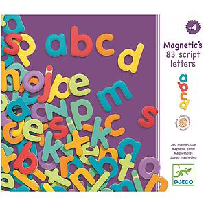 Magnets bois 83 SCRIPT LETTERS  Djeco