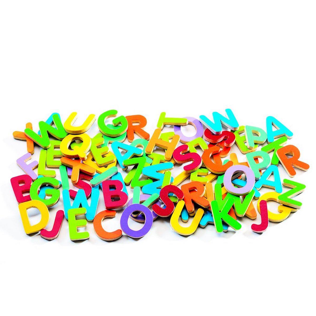 Magnets bois 83 SMALL LETTERS Djeco