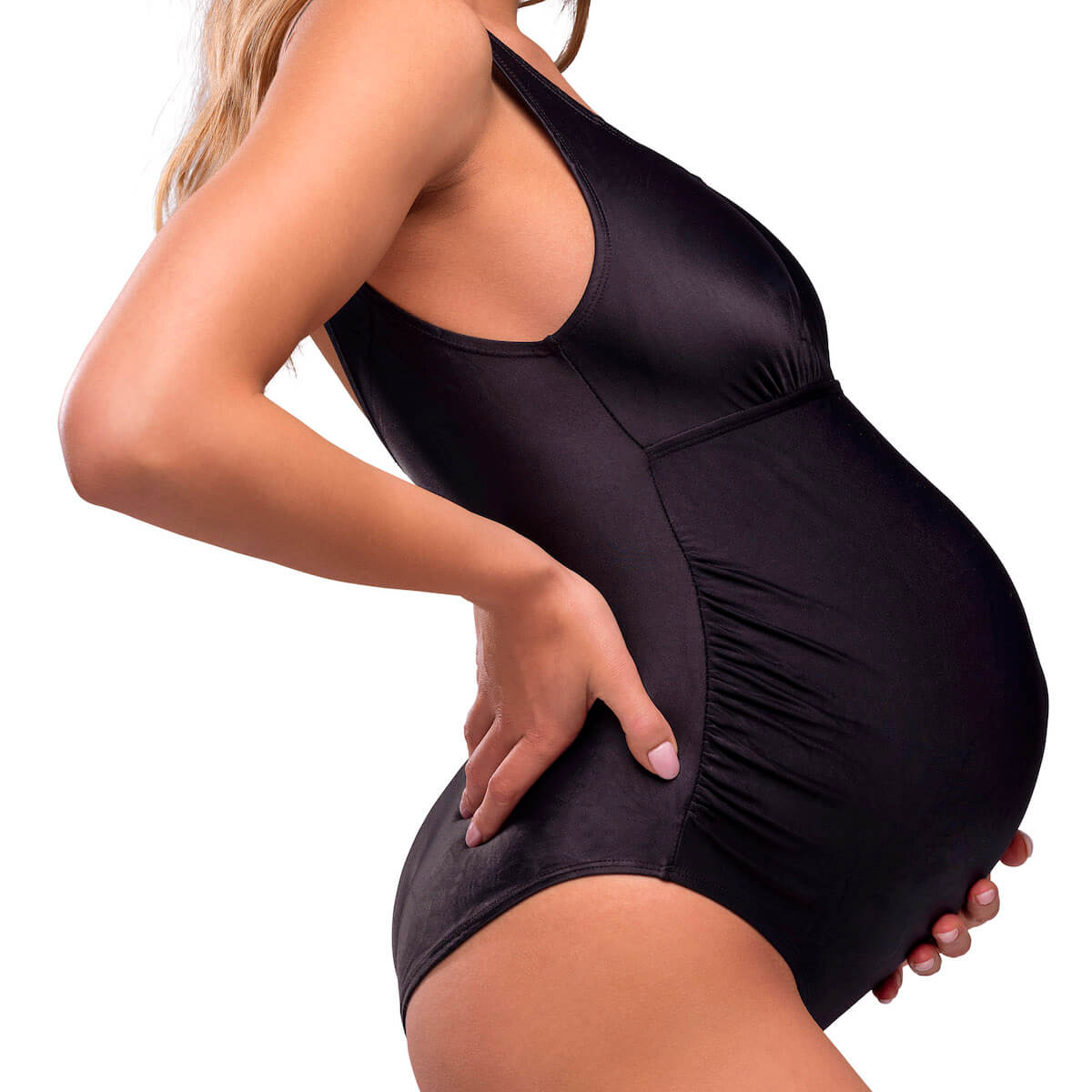 Maillot de Bain de Maternite Original S Carriwell Noir
