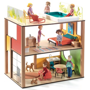 Maison de poupée City House MONDE IMAGINAIRE Djeco