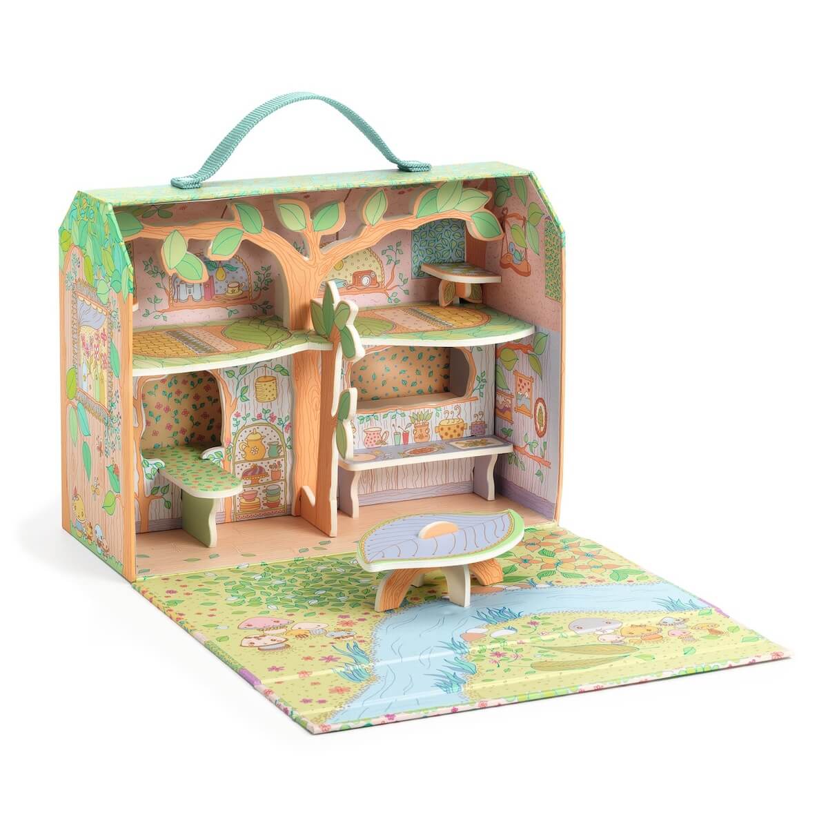 Maison des bois de Sylvia & fox Djeco