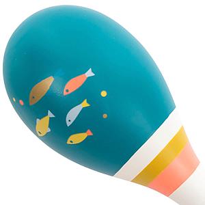 Maracas LE VOYAGE D'OLGA Moulin Roty bleu