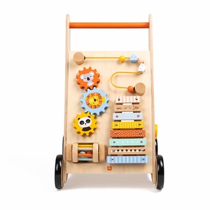 Marcheur sauvage en bois avec 6 activités Wild Eurekakids