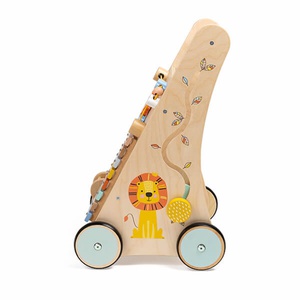 Marcheur sauvage en bois avec 6 activités Wild Eurekakids