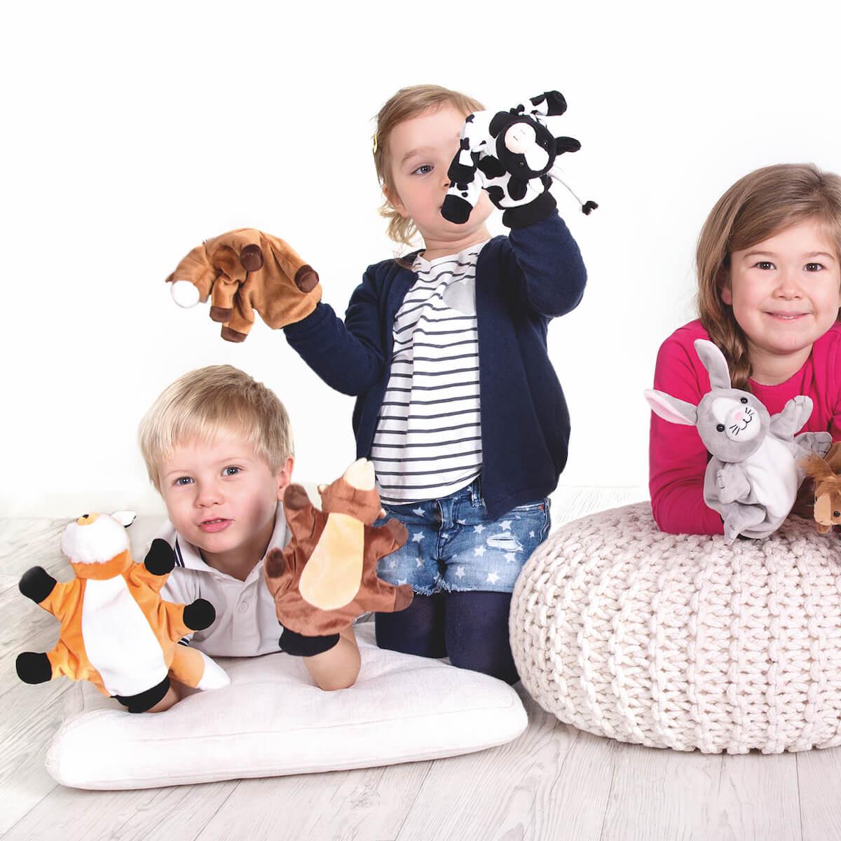 Marionnette canard Beleduc