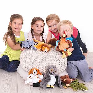 Marionnette hibou Beleduc