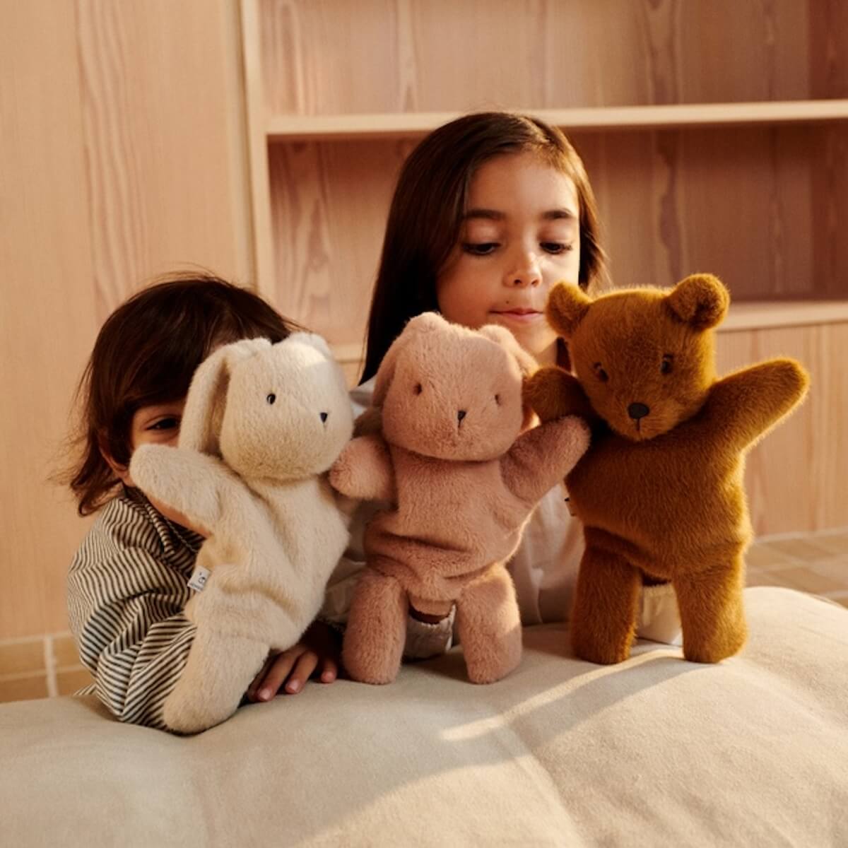 Marionnette HONOR Liewood Golden caramel