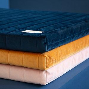 Matelas 60x120cm ZANZIBAR SAVANNA Nobodinoz night blue