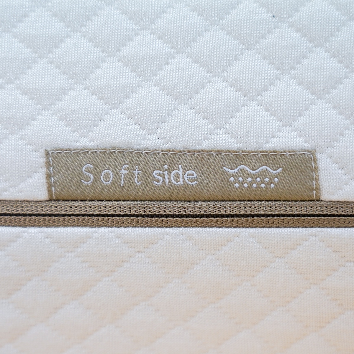 Matelas 90x200cm latex + housse coton Flexa
