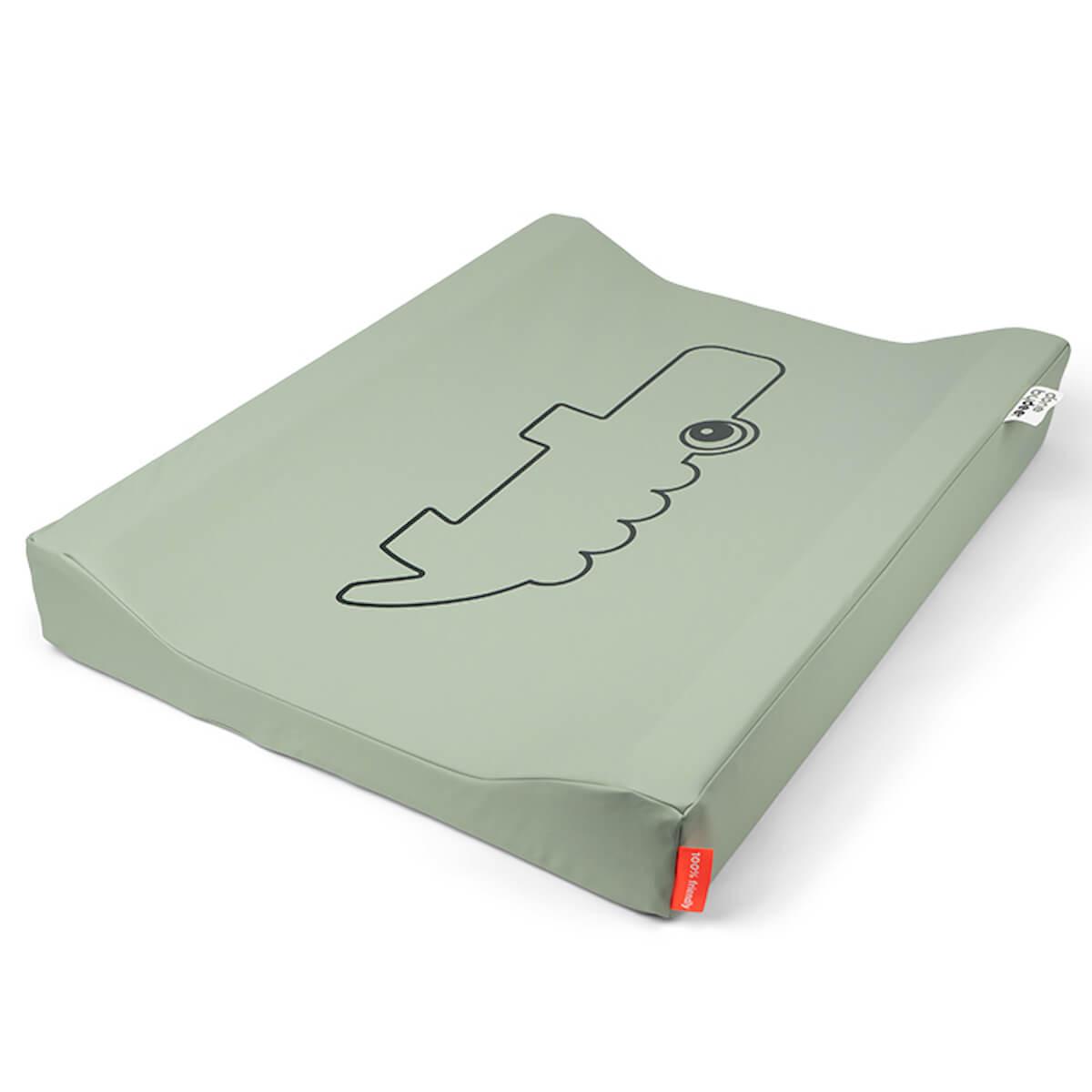 Matelas à langer EASY WIPE Done by Deer Croco Green