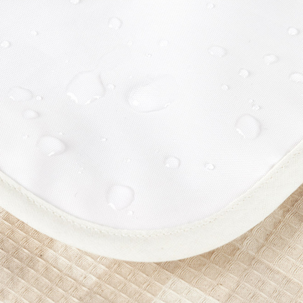 Matelas à langer imperméable MOZART Nobodinoz Ivory Checks